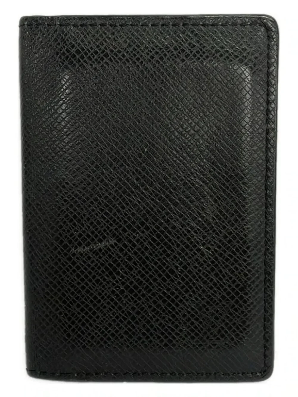 LOUIS VUITTON Organizer de Poshe M30537 Noir Taiga MI4105 Card Case